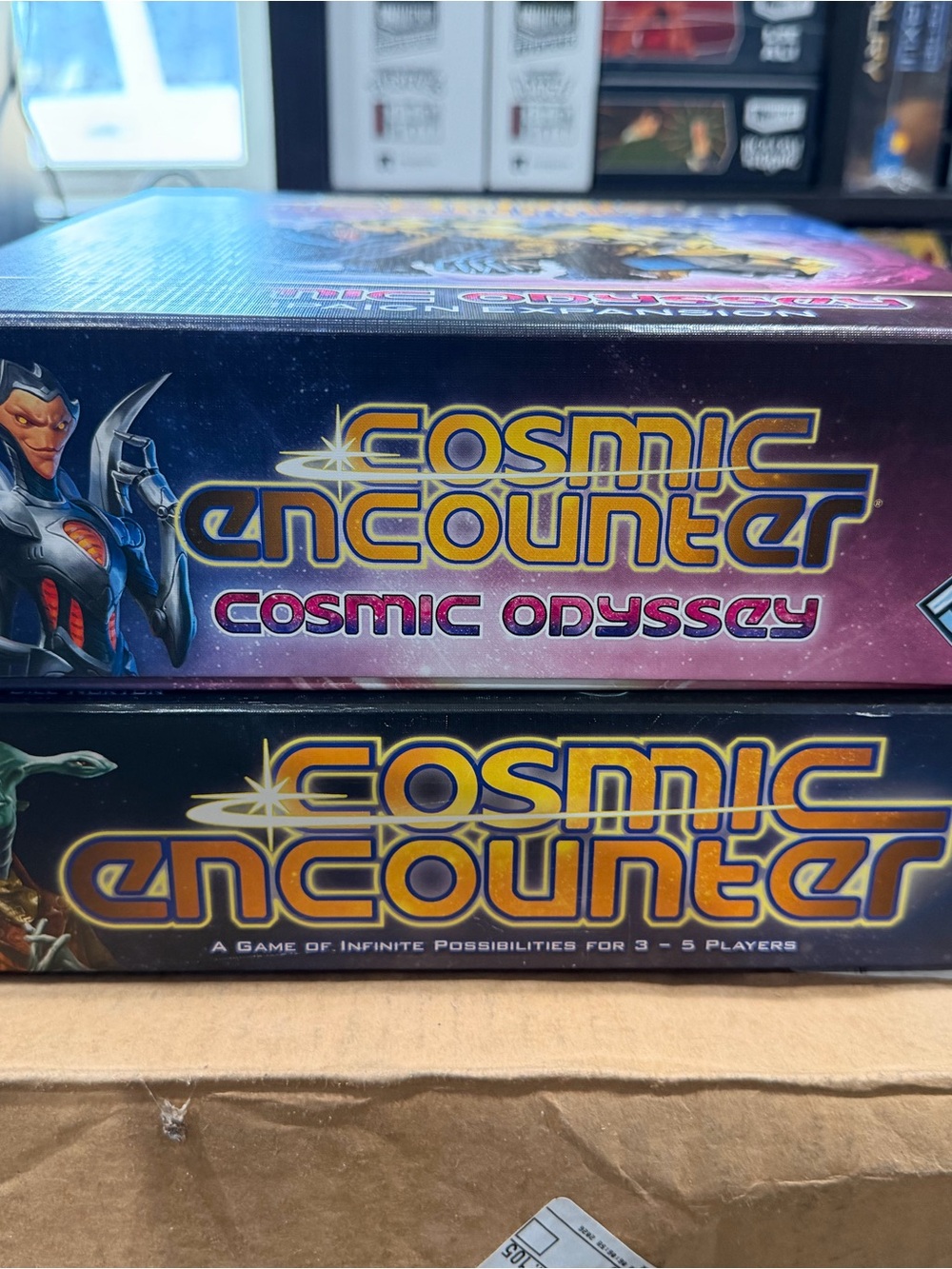 Cosmic Encounter: Cosmic Odyssey Board Game – Black & Purple